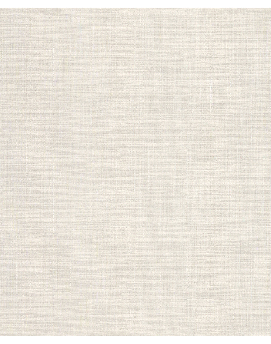 Biela textilná tapeta 082462 so vzorom plátna